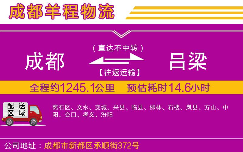 成都到呂梁貨運(yùn)公司