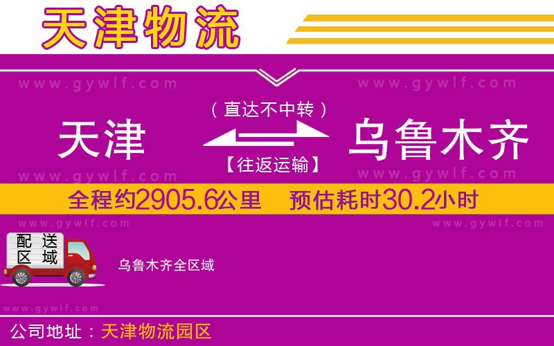 天津到烏魯木齊物流公司