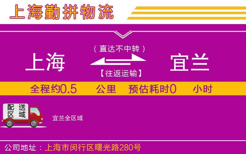 上海到宜蘭貨運(yùn)公司
