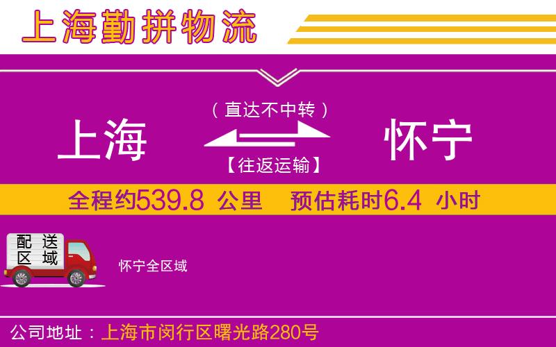 上海到懷寧物流專(zhuān)線(xiàn)