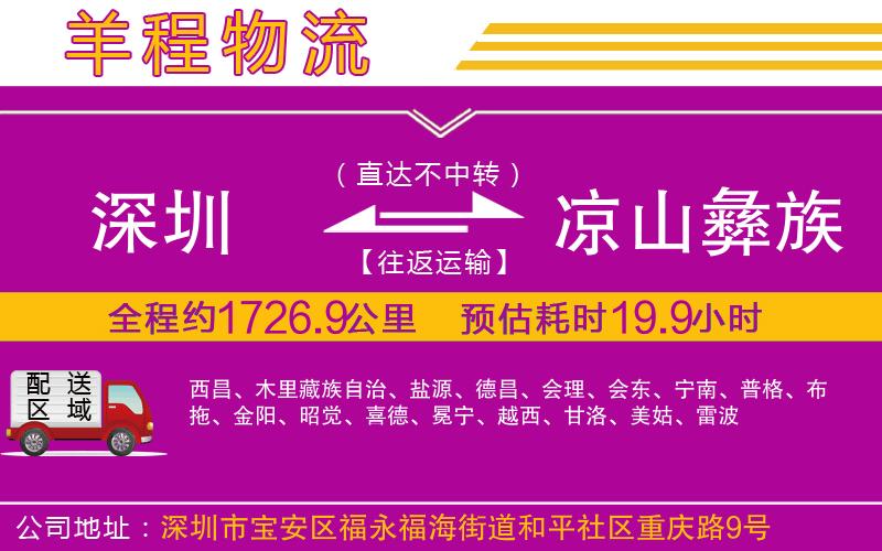 深圳到?jīng)錾揭妥遄灾沃菸锪鲗?zhuān)線(xiàn)