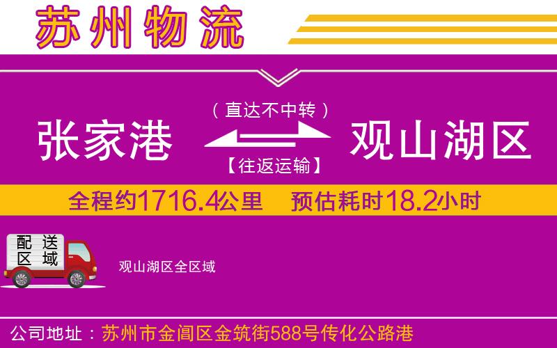 張家港到觀(guān)山湖區(qū)物流公司