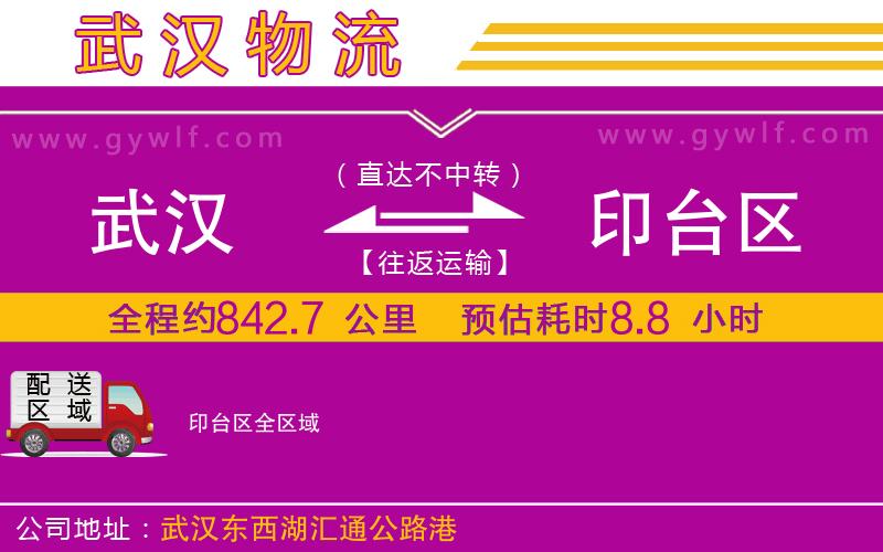 武漢到印臺區(qū)物流專線