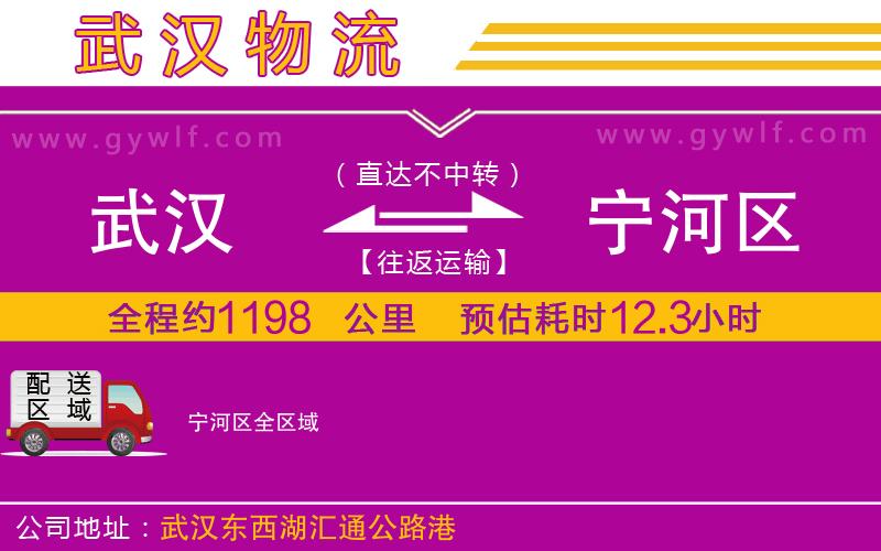 武漢到寧河區(qū)物流專線