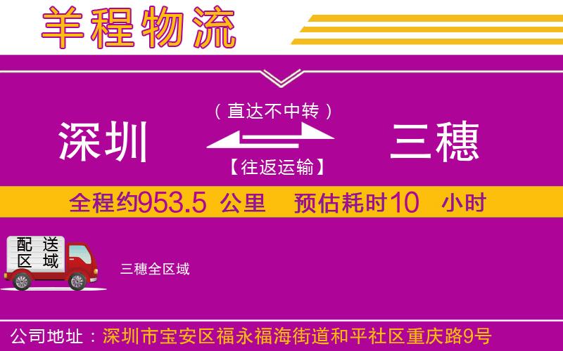 深圳到三穗貨運(yùn)公司