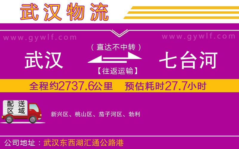 武漢到七臺(tái)河物流專線