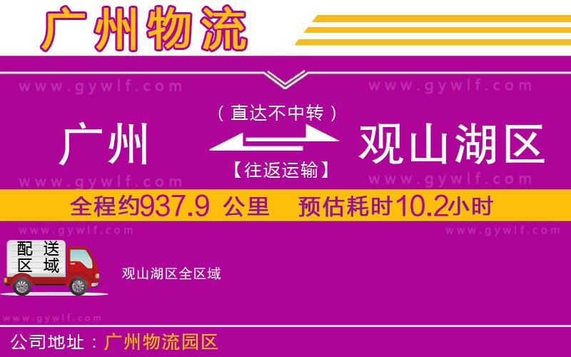 廣州到觀山湖區(qū)物流公司