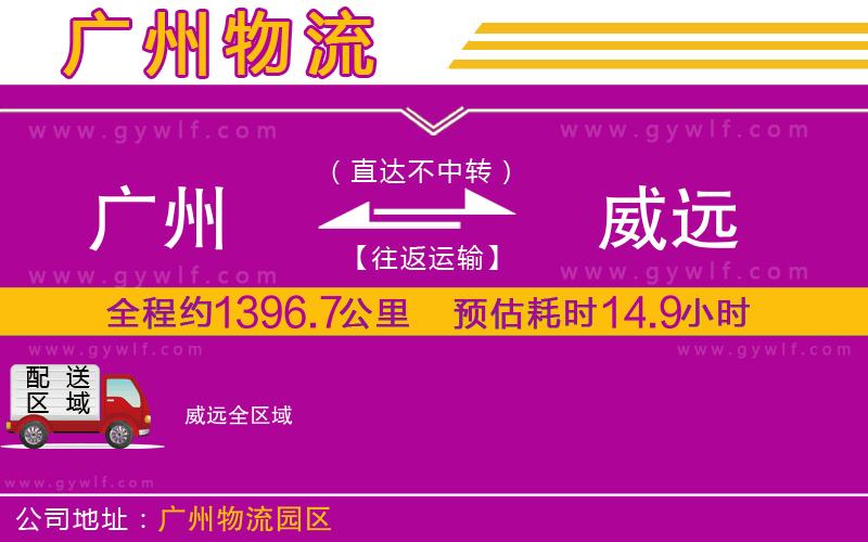 廣州到威遠(yuǎn)物流公司