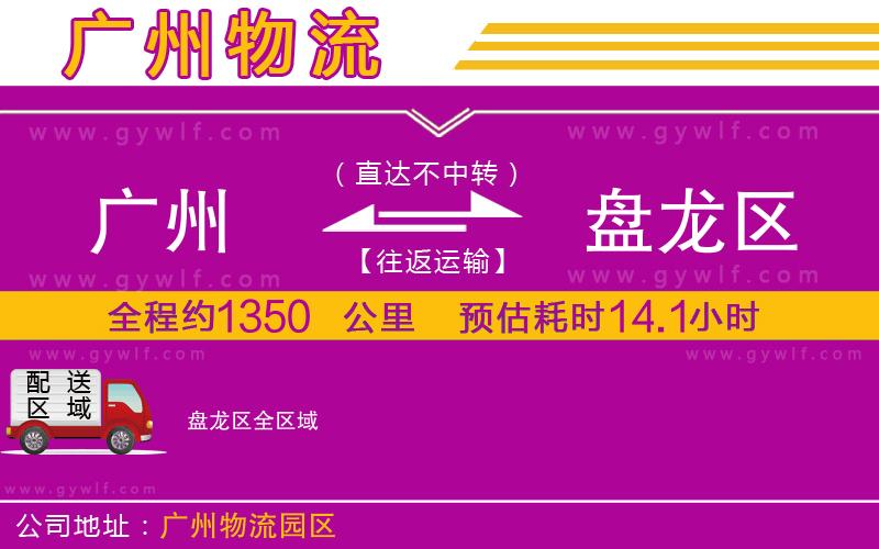 廣州到盤龍區(qū)物流公司