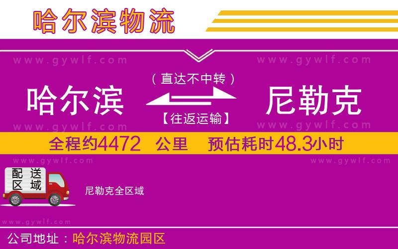 哈爾濱到尼勒克物流公司