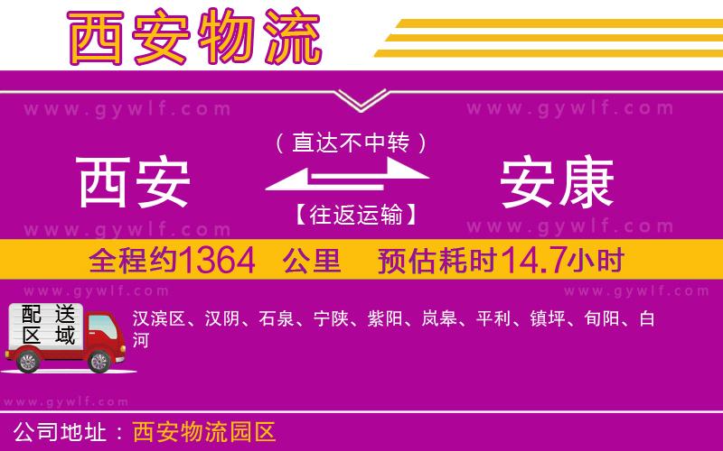 西安到安康物流公司