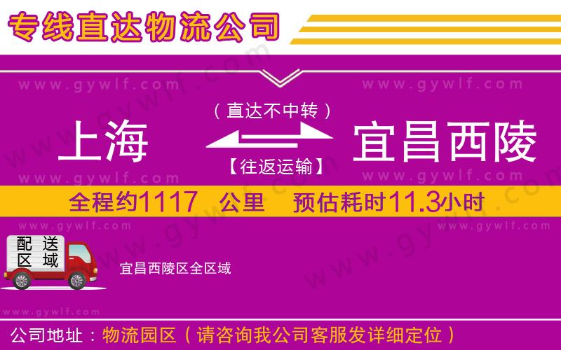 上海到宜昌西陵區(qū)貨運(yùn)專線